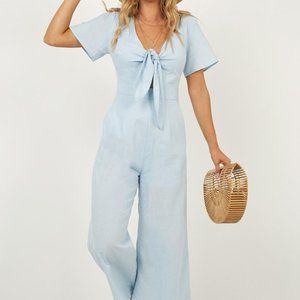 Thing about her jumpsuit